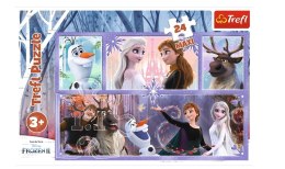 Puzzle Świat pełen magii Frozen 2 24 Maxi elementów