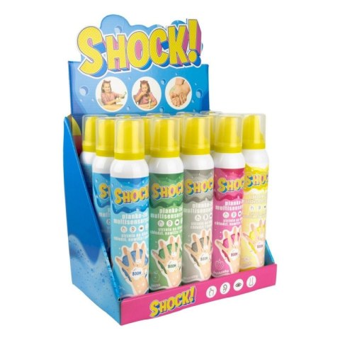 SHOCK! Pianko-żel 200ml Display 15 sztuk Mix